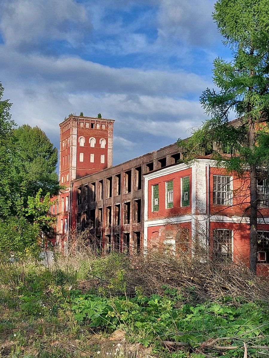 Нет, ну красота же! Фотография Высоковской  ткацкой фабрики май 2023