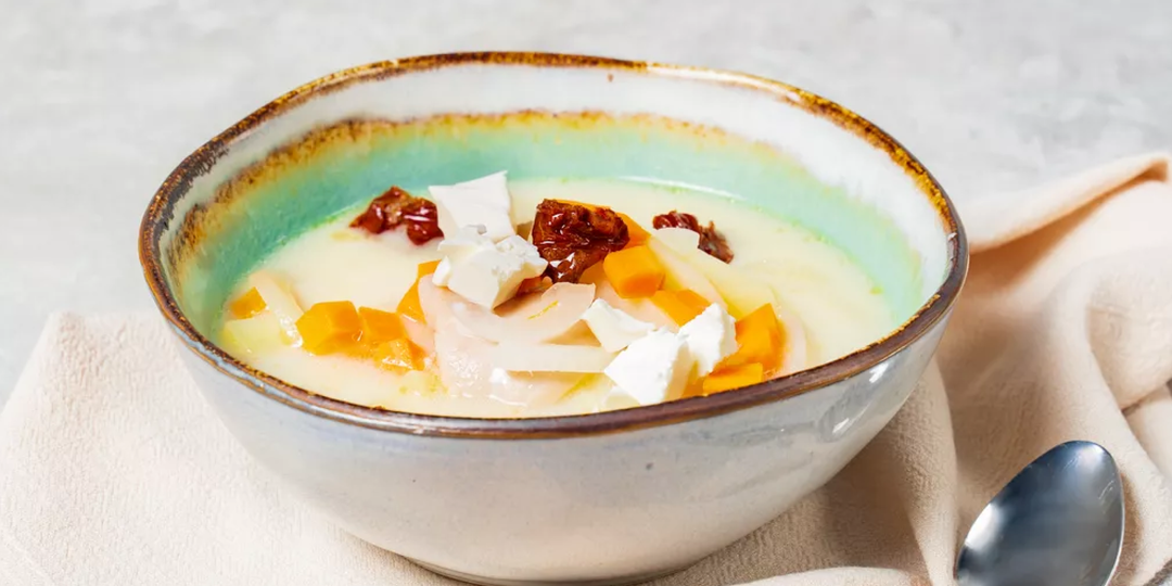 Суп с плавленым сыром и курицей