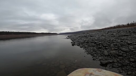 Рыбалка под закат осени. Ловля хариуса. (1)