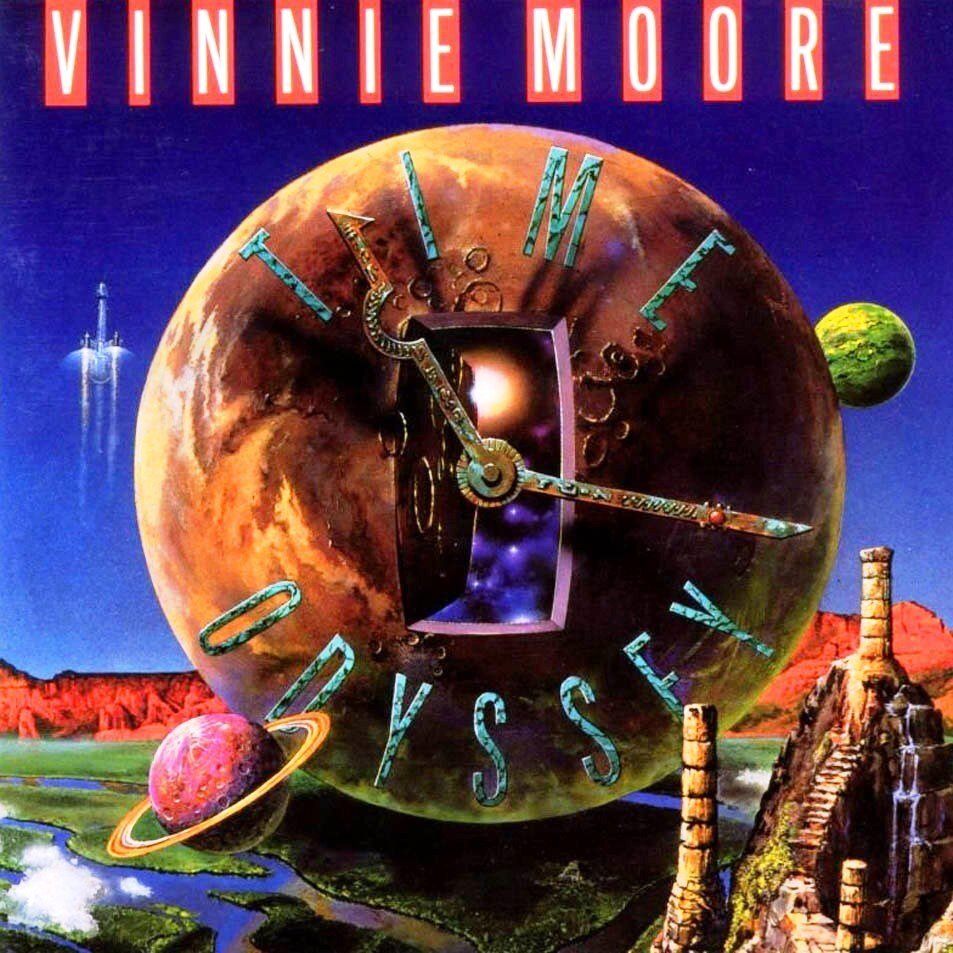 Обложка альбома Vinnie Moore "Time Odyssey"