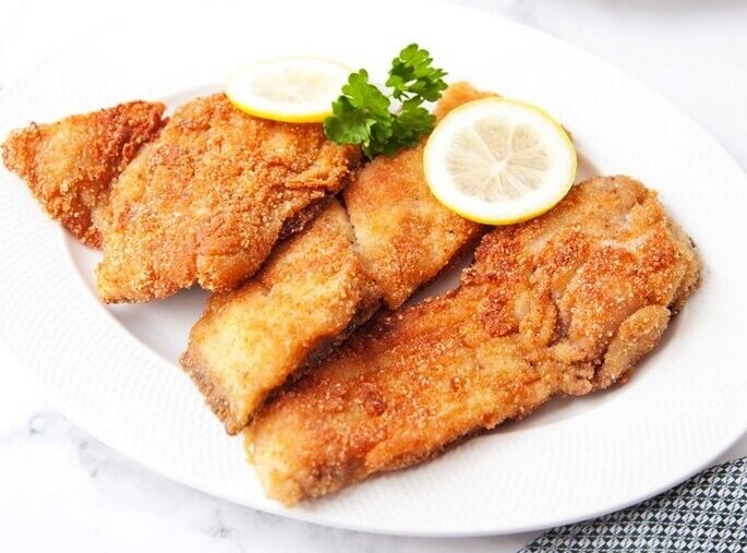 карп в сухарях