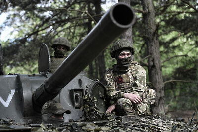    Военнослужащий ВС РФ в южном секторе специальной военной операции. ©Константин Михальчевский РИА Новости