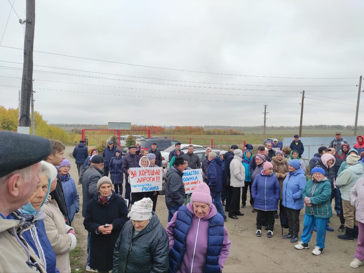 Барнаульские садоводы вышли на акцию протеста из-за разбитой дороги |  Банкфакс | Дзен