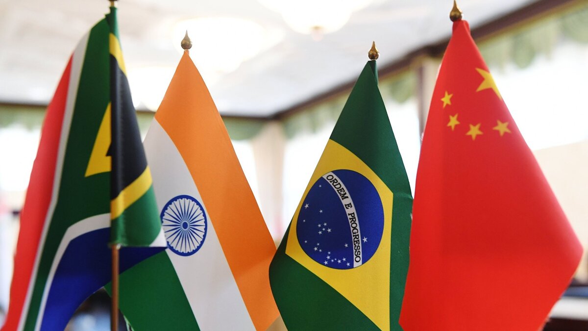    Флажки стран БРИКС© РИА Новости . Сергей Пятаков/Фотохост-агентство brics-russia2020.ru