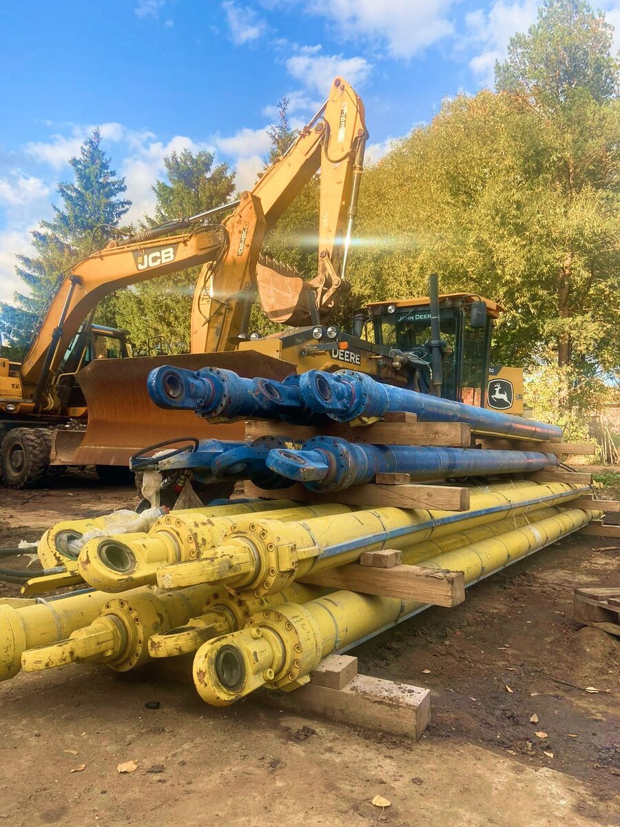 Гидроцилиндры на производстве "СДМ Гидравлика"