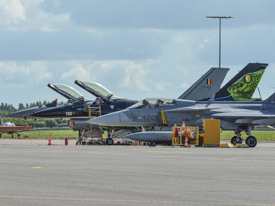 Натовские пилоты старались показать класс как могли, но увы. Baltic International Airshow. Как это было 😂🛫🛬