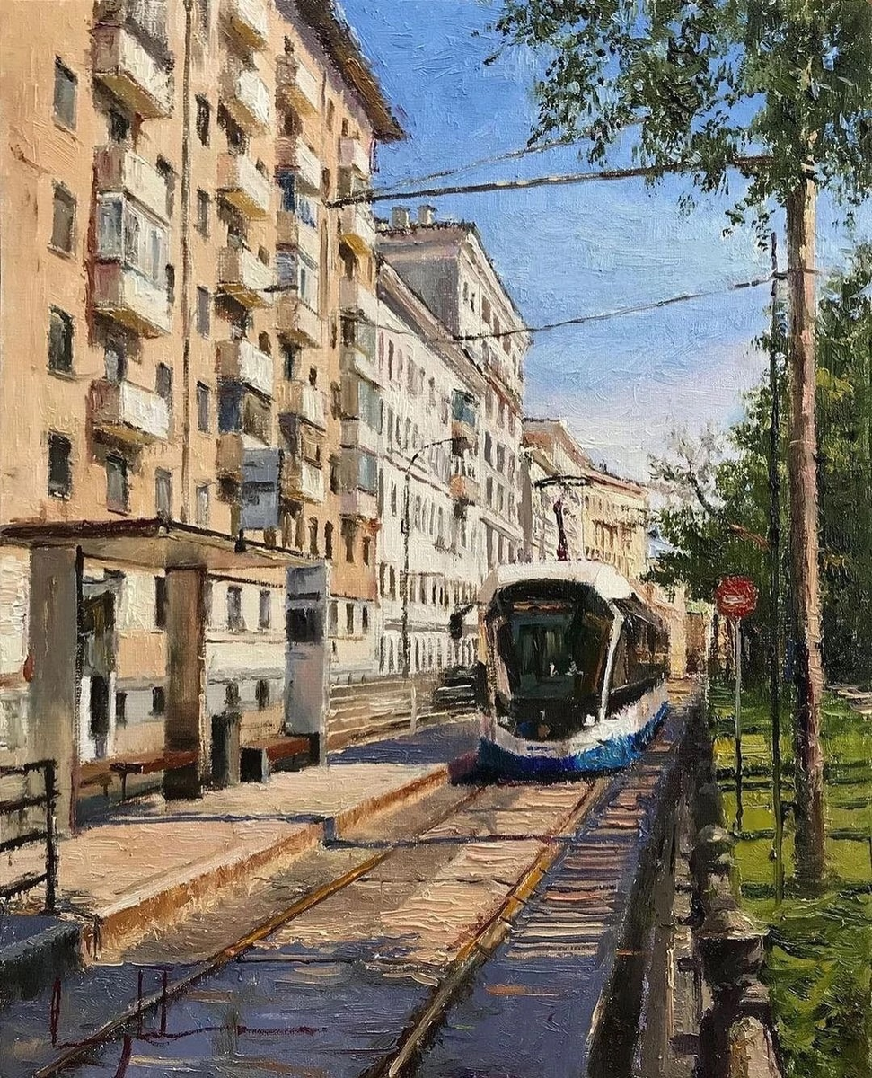 «Атмосфера Чистопрудного бульвара», Денис Глазков