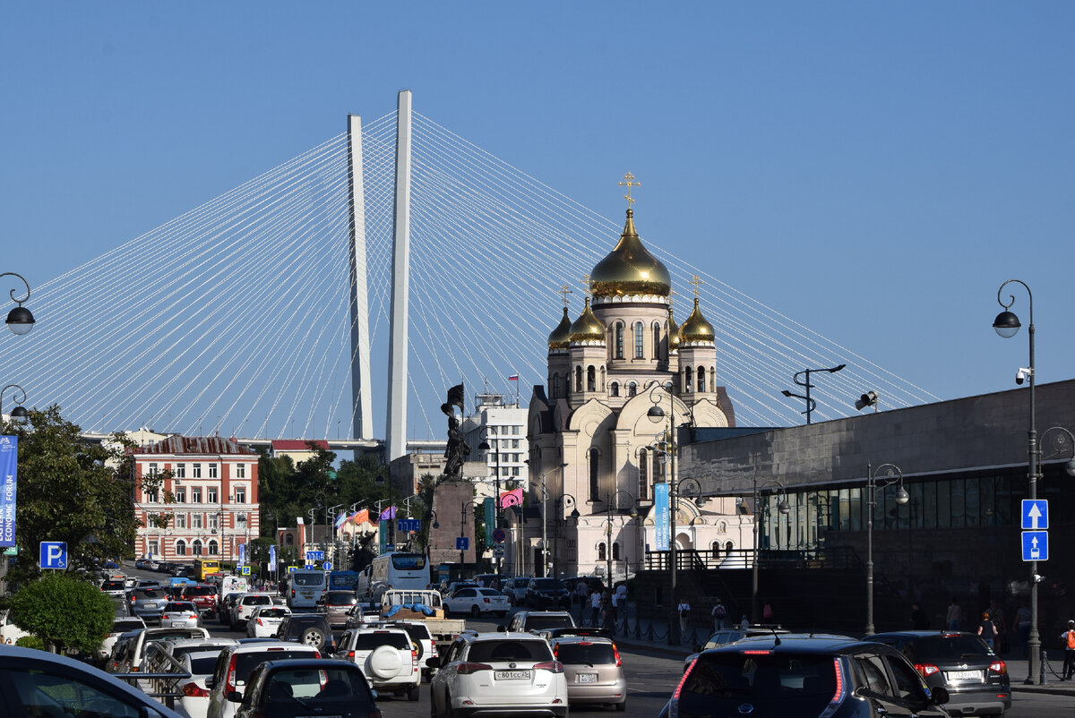 Центр Владивостока. Здесь и далее мои авторские фотографии