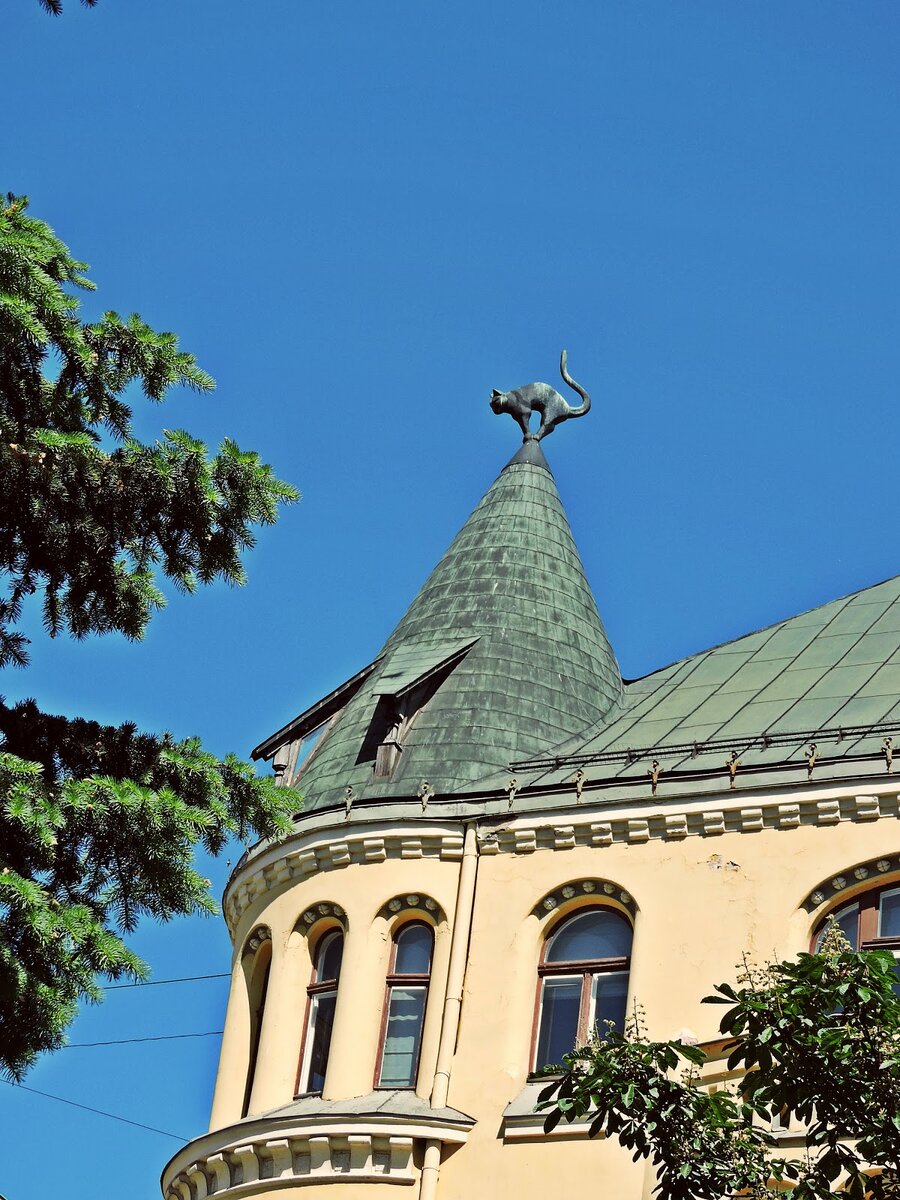 Кошкин Дом, Рига. Построен в 1910 году