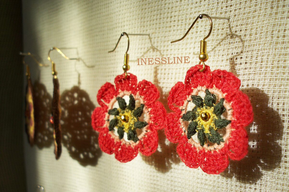  🍃🌺🌿🌹Серьги "Горицвет"🌹🌿🌺🍃