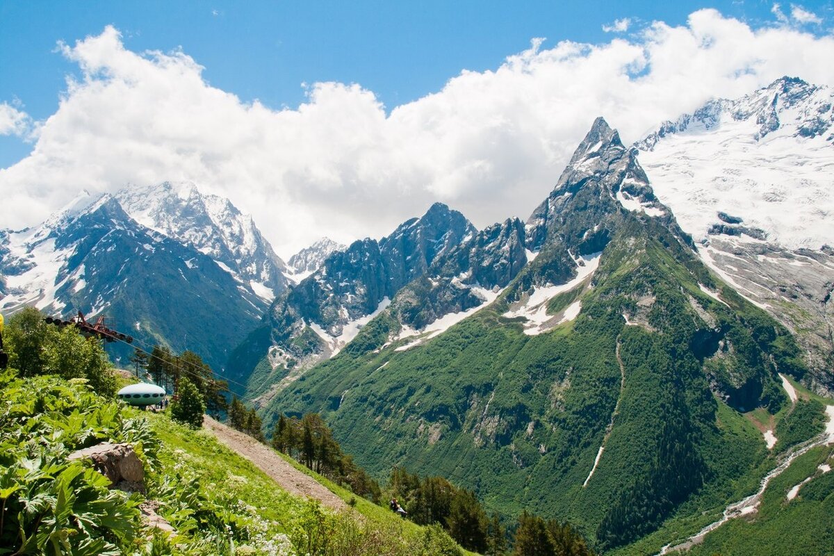 домбай отдых фото