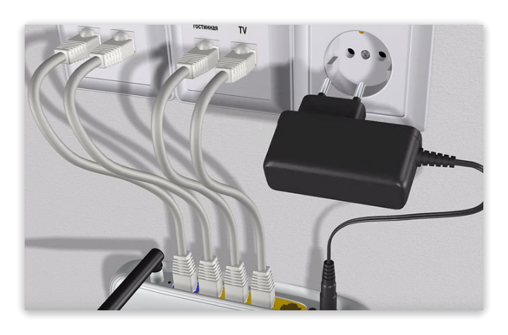 Подключение интернет розетки RJ-45 и обжим коннектора