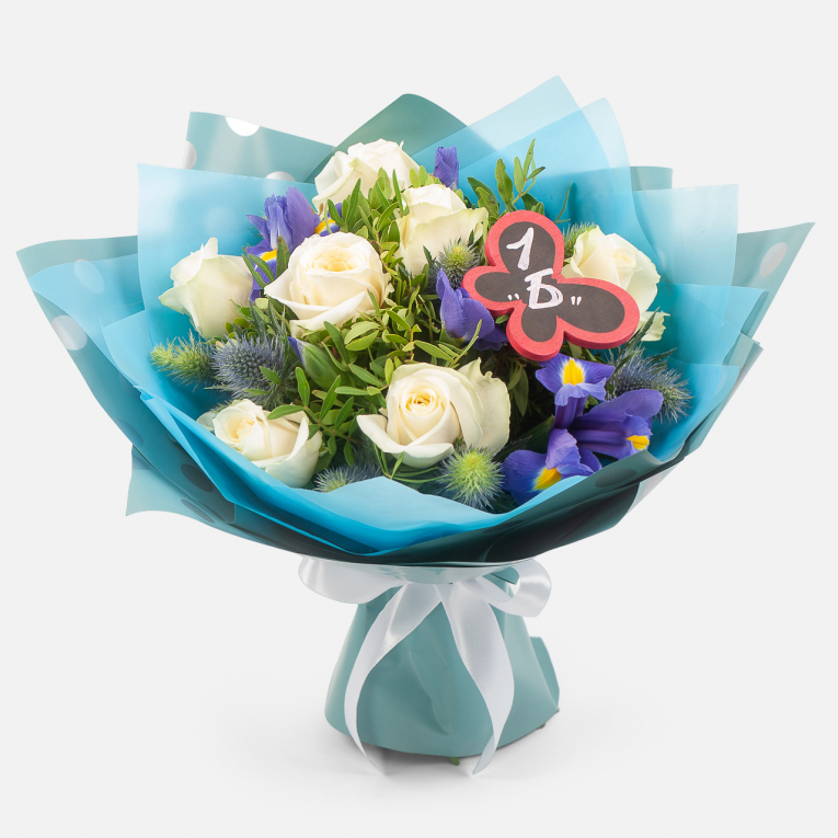 Букеты цветов на День учителя - купить с доставкой в Оренбурге | Роза 25