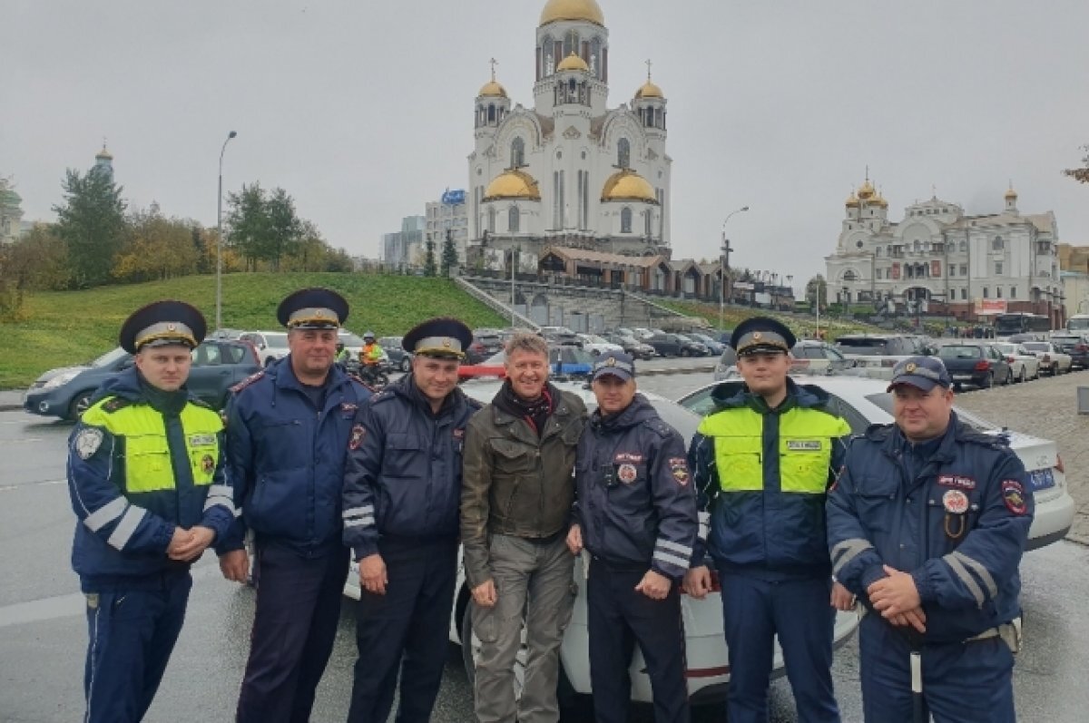    Звезда КВН Сергей Исаев принял участие в закрытии мотосезона на Урале