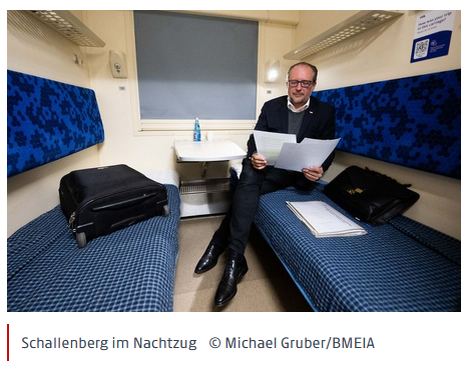 В ночном поезде Александр Шалленберг