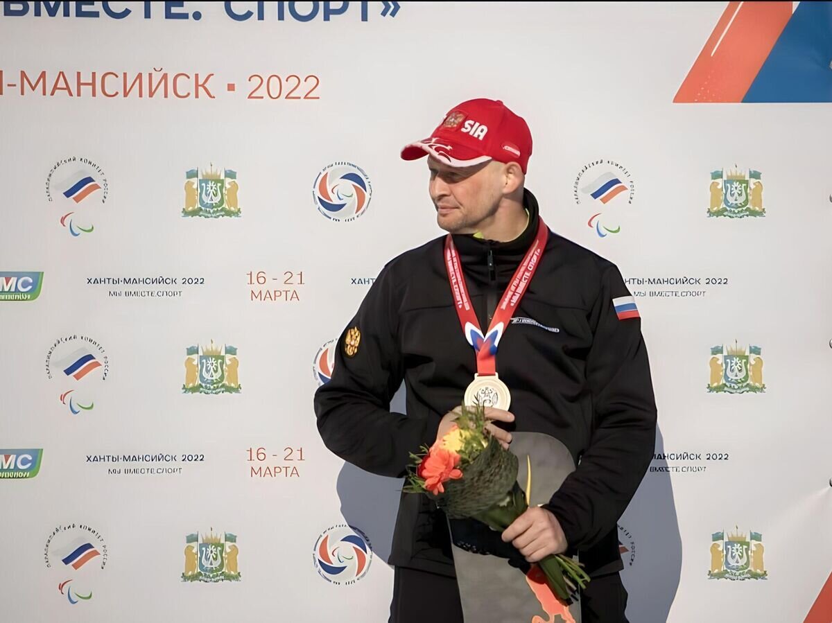    Российский паралимпиец Вячеслав Латышев© Фото : Личный архив Вячеслава Латышева