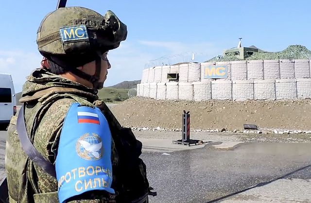 Российские и азербайджанские военные совместно поддерживают безопасность Карабаха. Фото из открытых источников.