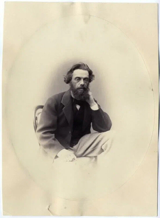     Фотография художника Василия Николаевича Максутова, родство с которым во время составления генеалогического древа доказала Мария Максутова