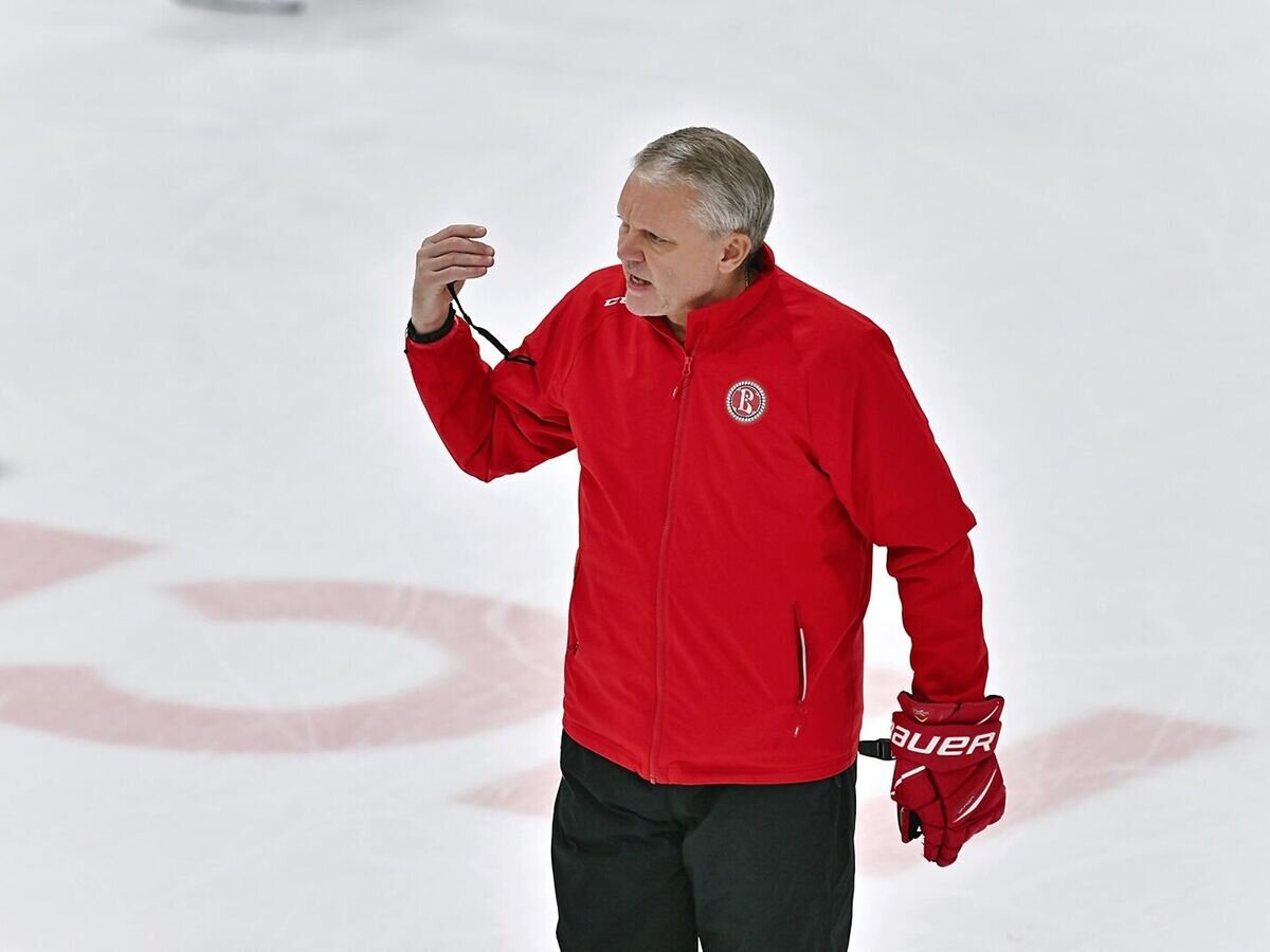    Главный тренер "Витязя" Александр Завьялов. Архивное фото© пресс-служба ХК "Витязь"