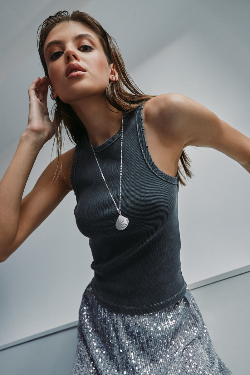 Серебряное колье "Морское приключение"