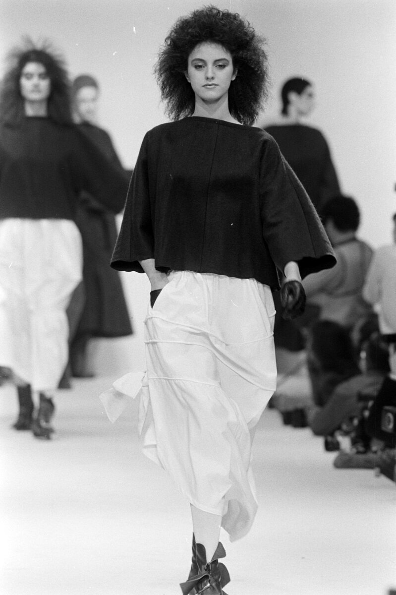    Показ Yohji Yamamoto осень-зима 1982Fairchild Archive/WWD/Penske Media via Getty Images