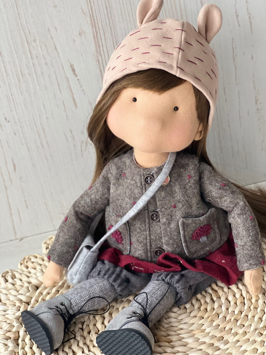 как сделать текстильную куклу | Дзен