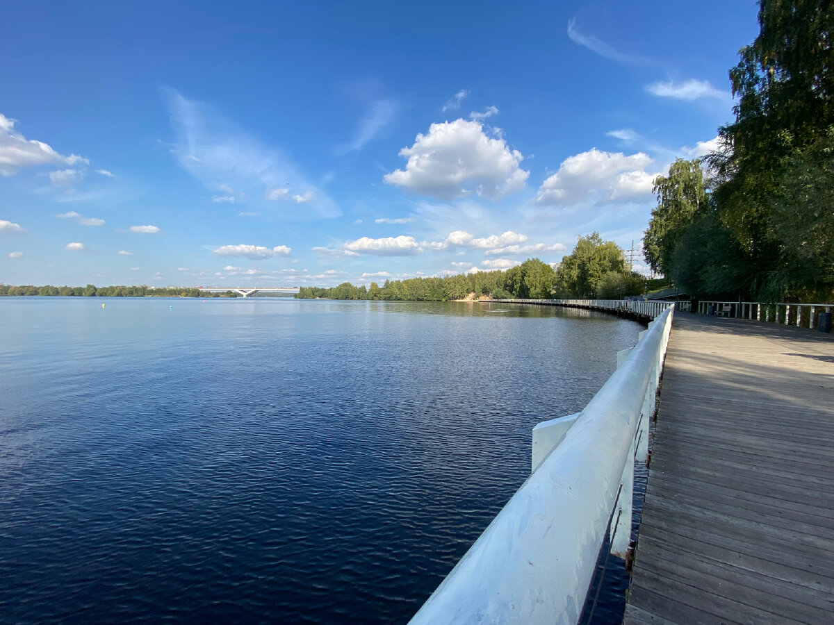 Набережная Клязьминского водохралища