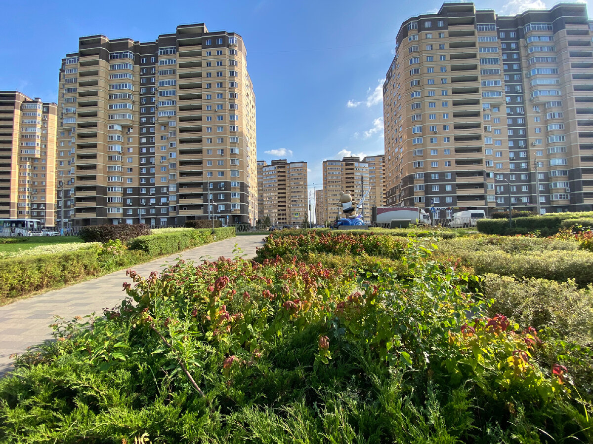 Парк у набережной ЖК Московские водники