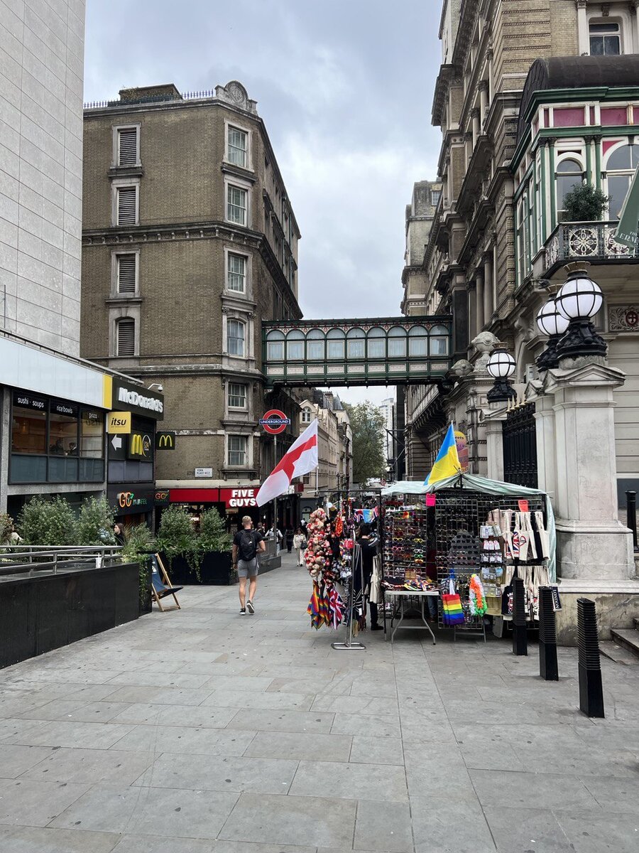 Лондон начало октября. Англия