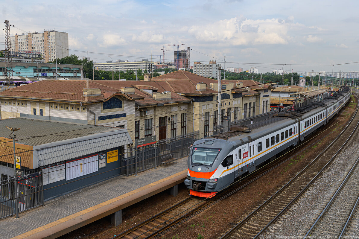 Москва железнодорожная: станция Царицыно | AR.MOSCOW | Дзен