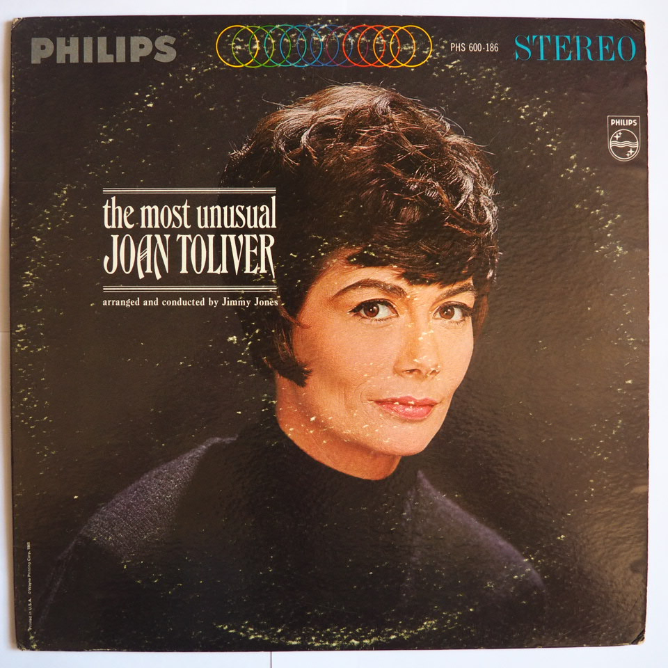 Пластинка Джоан Толивер 'The Most Unusual', выпущенная лейблом Philips в 1965 году