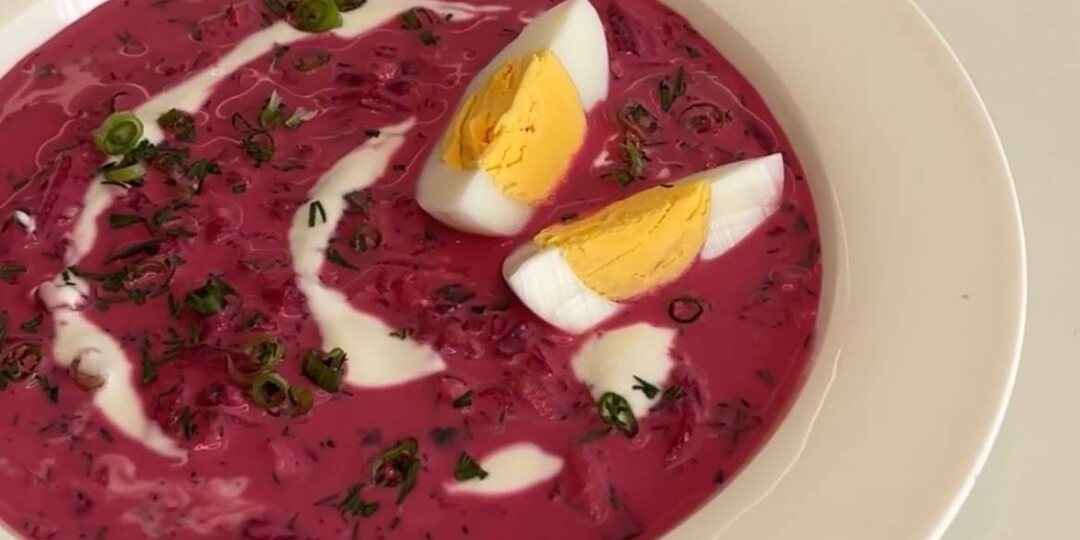 Холодник - суп🍵, который не требует варки: быстро и вкусно👩🏼‍🍳