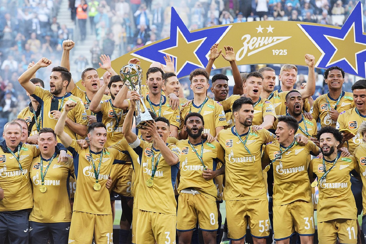 Футболисты «Зенита». Фото – ФК «Зенит».