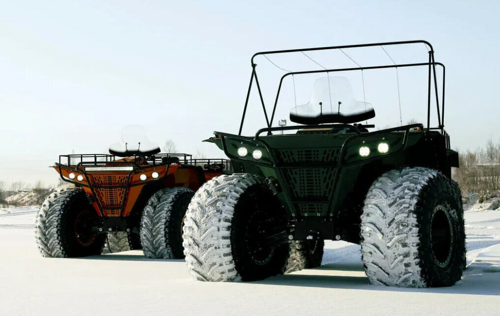 Болотоходы модельный ряд "Сибирские вездеходы"