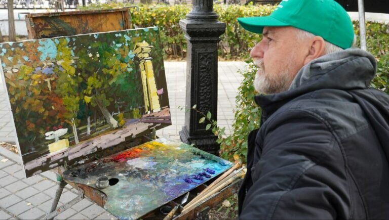    В Оренбурге проходит Международный пленэр имени Лукиана Попова Кристина Просвиркина