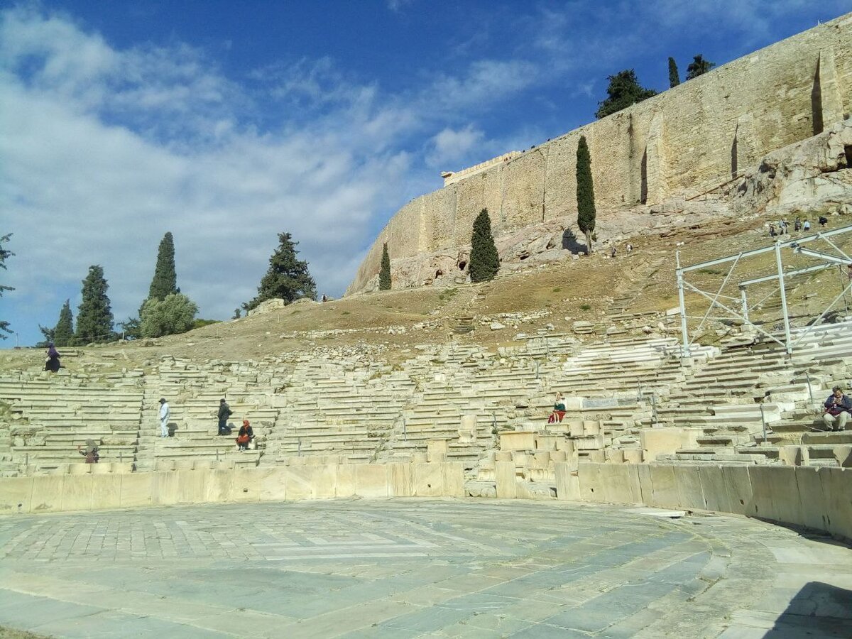 Афины. Театр Диониса. 2019 г.