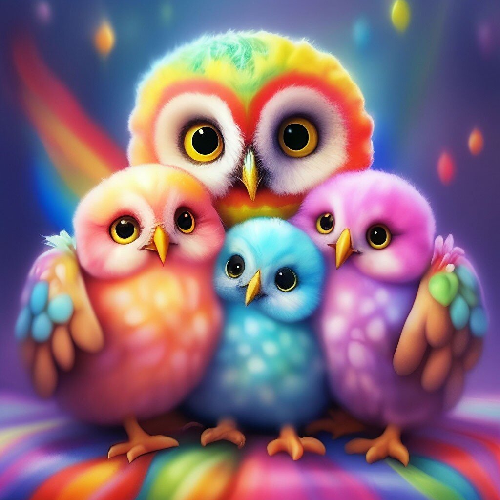 Мои птенчики