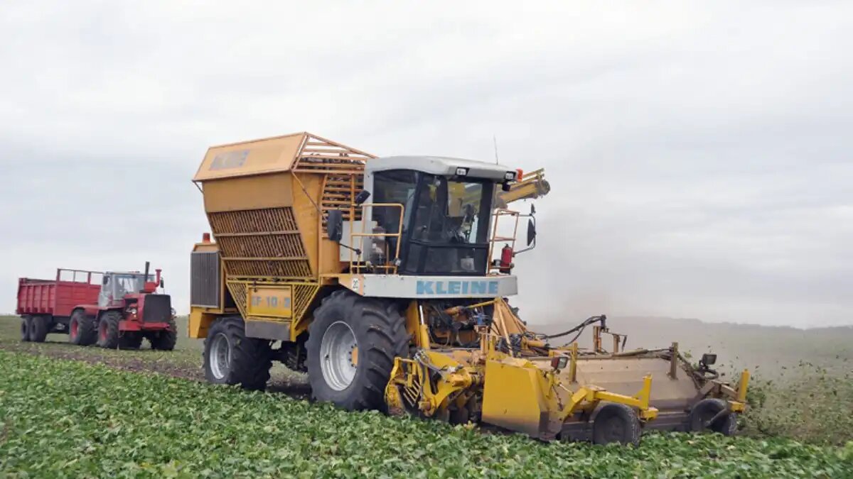 Фото: franz-kleine.ru Свеклоуборочный комбайн Franz Kleine SF 10-2