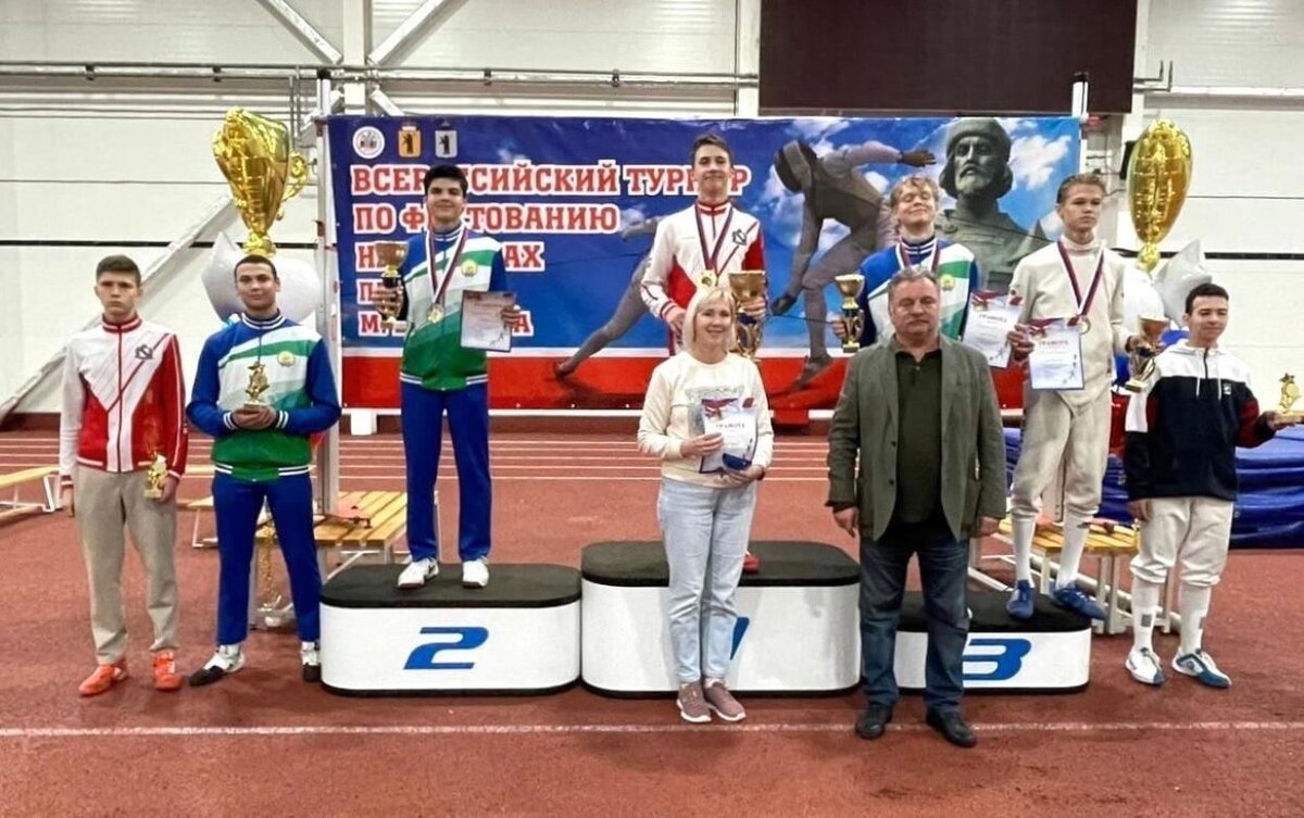    Курский рапирист Алексей Прозоров стал лучшим на соревнованиях в Ярославле