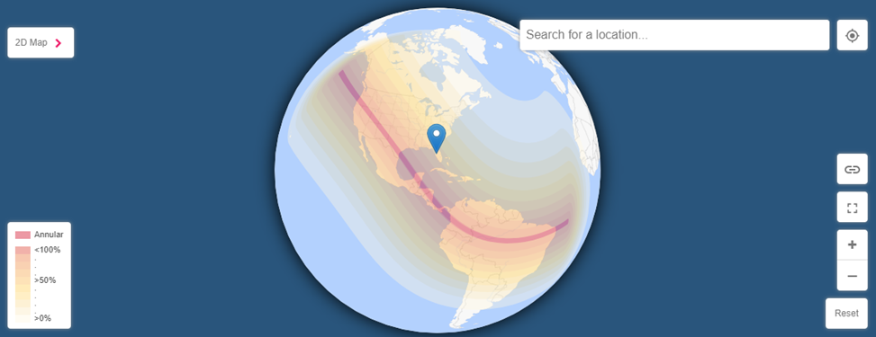 Скрин с сайта https://www.timeanddate.com/eclipse/globe/2023-october-14?n=410
