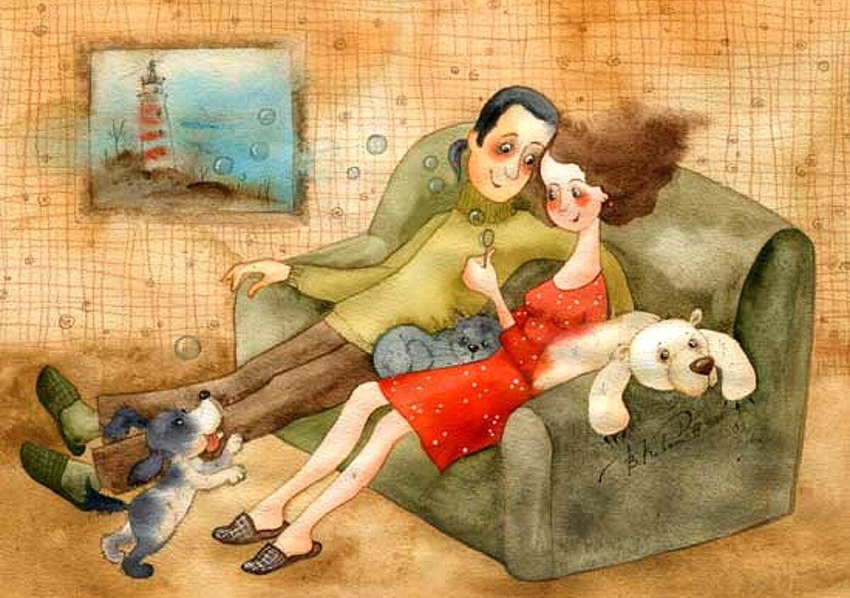 Рисунок моей любимой художницы Виктории Кирдий