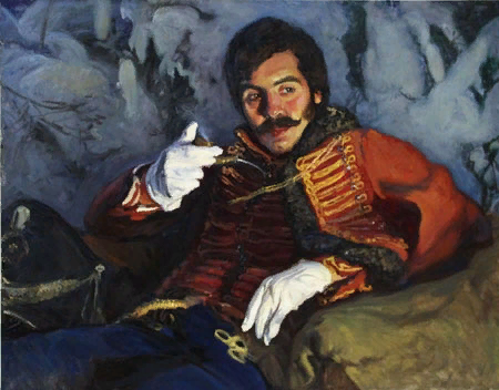 Поручик Ржевский. Д.В. Репин, В.Н. Репин