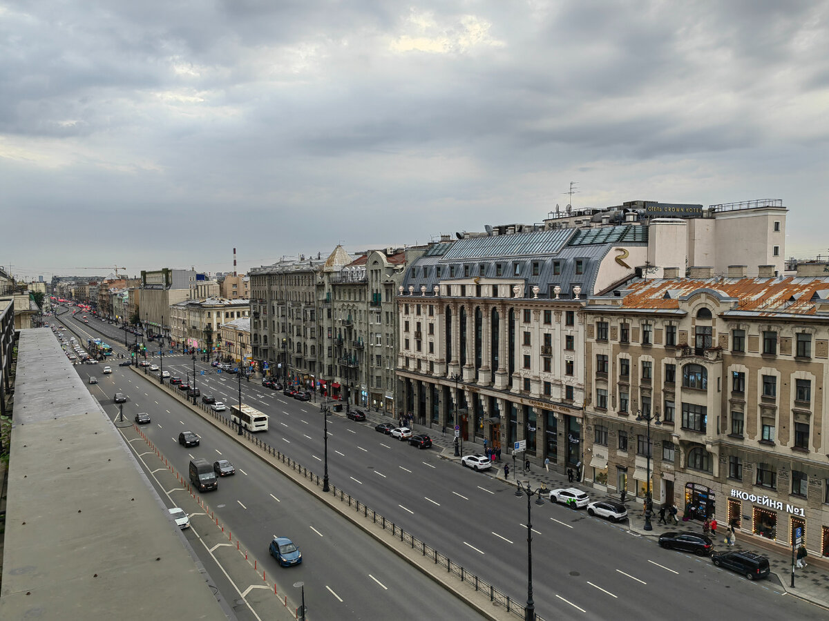 Петербург с высоты птичьего полёта - смотровая площадка ТРЦ 