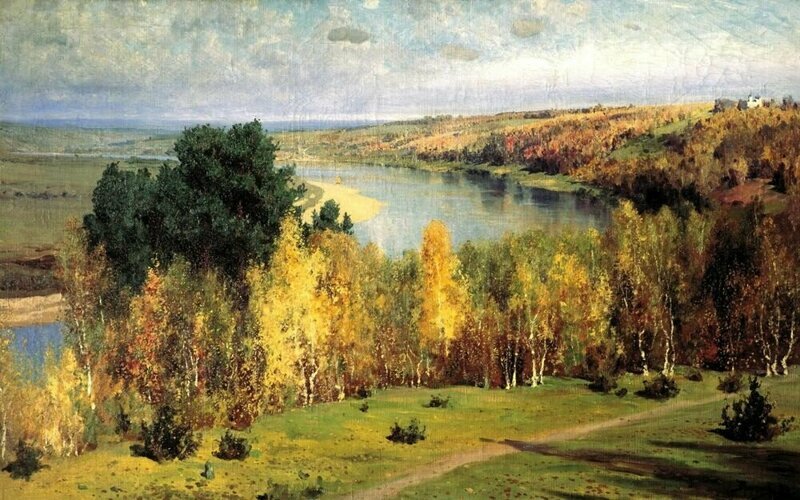 Василий Поленов, «Золотая осень», 1893