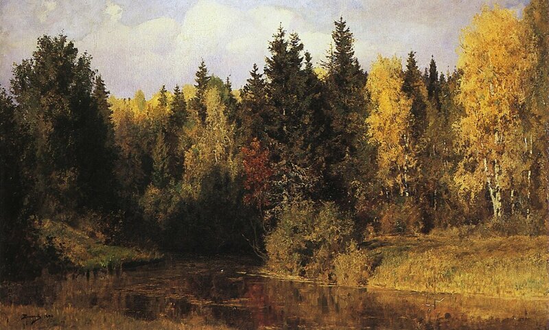 Василий Поленов, «Осень в Абрамцеве», 1890