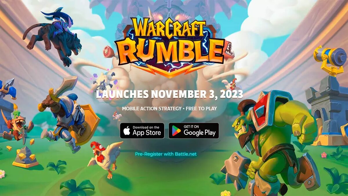 Warcraft Rumble официально выпустят в ноябре 2023 года | Все про онлайн игры  на ПК и другие платформы | Дзен