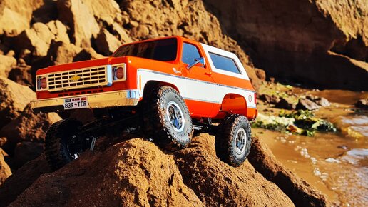 Портальные мосты и две скорости в масштабе 1/24! ... Это новый Blazer ...