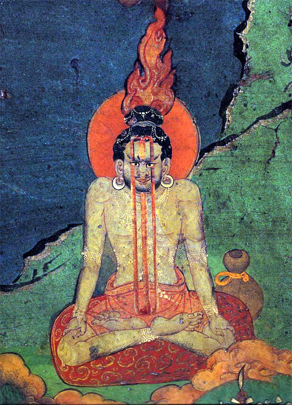 Тибетский йог, практикующий медитацию внутреннего тепла (Туммо йога). Изображение: breatheinwithdanny.com