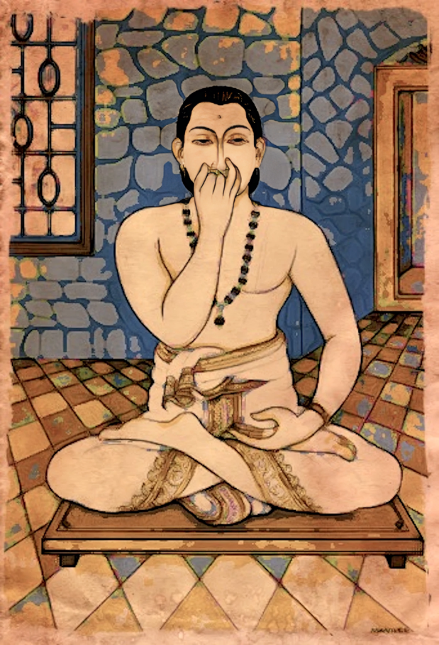 Попеременное дыхание через разные ноздри - работа с праной, текущий по левому и правому энергоканалам в нашем теле. Изображение: dharmadispatch.in