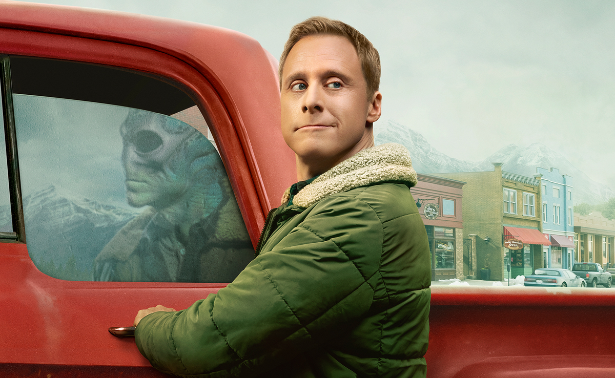 Постер к сериалу "Засланец из космоса"